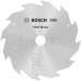 BOSCH Pilový kotouč pro aku pily; Standard for Wood 160x20/15,875x1,5/1,0x12T 2608837675