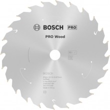 BOSCH Pilový kotouč pro aku pily; Standard for Wood 165x15,875x1,5/1,0x24T 2608837681