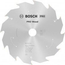 BOSCH Pilový kotouč PRO Wood cordless 165x20/16x1,5/1,0x12T 2608837684