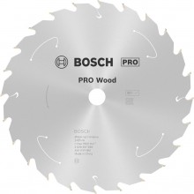 BOSCH Pilový kotouč pro aku pily; Standard for Wood 184x16x1,6/1,1x24T 2608837698