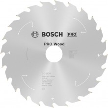 BOSCH Pilový kotouč pro aku pily; Standard for Wood 190x20x1,6/1,1x24T 2608837704