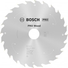 BOSCH Pilový kotouč pro aku pily; Standard for Wood 190x30x1,6/1,1x24T 2608837708