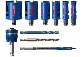 BOSCH Sada děrovek EXPERT Construction Material 20/25/32/38/51/64 mm, 10 ks 2608900490