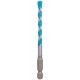 BOSCH Víceúčelový vrták EXPERT HEX-9 MultiConstruction, 6 × 60 × 100 mm 2608900574