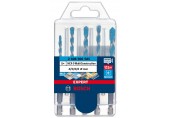 BOSCH 5dílná sada vrtáků EXPERT HEX-9 MultiConstruction 4/5/6/6/8 mm 2608900585