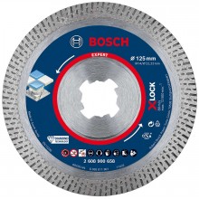 BOSCH Diamantový řezný kotouč EXPERT HardCeramic X-LOCK 125 × 22,23 × 1,4 × 10 mm 2608900658