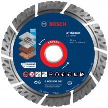 BOSCH Diamantový řezný kotouč EXPERT MultiMaterial 150 × 22,23 × 2,4 × 12 mm 2608900661