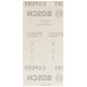 BOSCH Brusná mřížka EXPERT M480 pro vibrační brusky 93 × 186 mm, G 320, 50 ks 2608900759