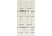 BOSCH Brusná mřížka EXPERT M480 pro vibrační brusky 115 × 230 mm, G 400, 50 ks 2608900775
