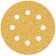 BOSCH Brusný papír EXPERT C470 s 8 otvory pro vibrační brusky 115 mm, G 40, 5 ks 2608900794
