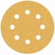 BOSCH Brusný papír EXPERT C470 s 8 otvory pro vibrační brusky 115 mm, G 60, 5 ks 2608900795
