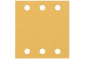 BOSCH Brusný papír EXPERT C470 se 6 otvory pro vibrační brusky 115 × 107 mm, G 80, 10 ks 2608900892