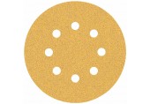 BOSCH Brusný papír EXPERT C470 s 8 otvory pro vibrační brusky 125 mm, G 60, 50 ks 2608900909