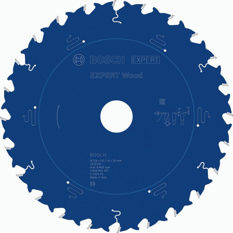 BOSCH EXPERT Wood Pilový kotouč, 216 × 2,6/1,6 × 30 mm, T24 2608902207 BOSCH EXPERT Wood Pilový kotouč, 216 × 2,6/1,6 × 30 mm, T24 2608902207