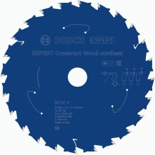 BOSCH EXPERT Construct Wood cordless Pilový kotouč, 160 × 1,6/1 × 20 mm, T24 2608902209