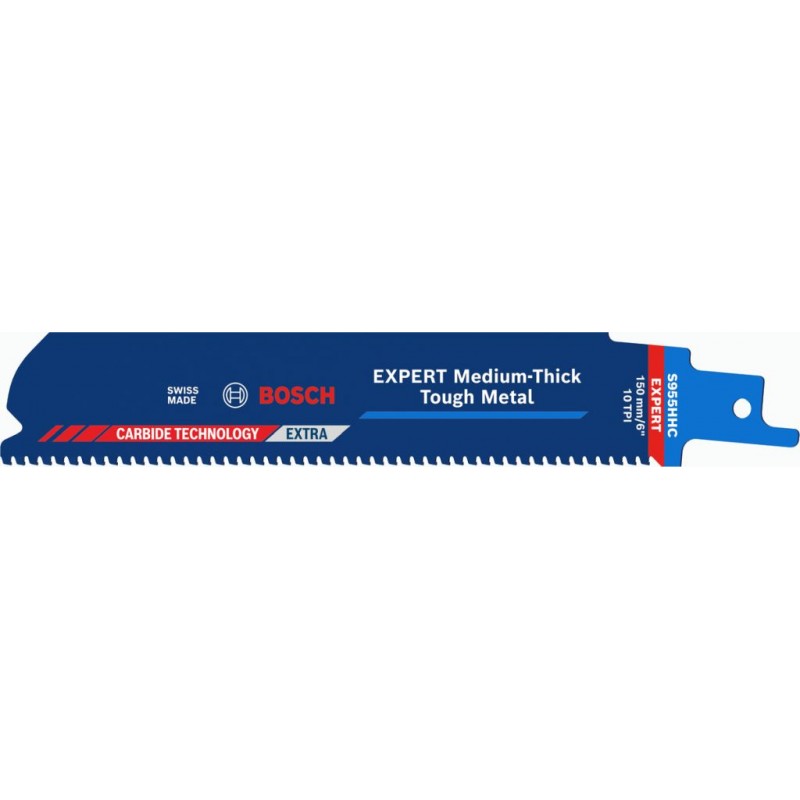 BOSCH EXPERT Medium-Thick Tough Metal S955HHC Pilový list, 10 ks 2608902322 BOSCH EXPERT Medium-Thick Tough Metal S955HHC Pilový list, 10 ks 2608902322