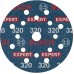 BOSCH Brusný kotouč EXPERT O780 s fólií, 125 mm, G320, 6ks 2608902405
