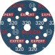 BOSCH Brusný kotouč EXPERT O780 s fólií, 125 mm, G320, 6ks 2608902405