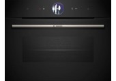 Bosch Serie 8 Vestavná kompaktní kombinovaná parní trouba 60 x 45 cm černá CSG7361B1