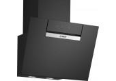 Bosch Serie 4 Nástěnný odsavač par 60 cm černé sklo, černá DWK67FN60