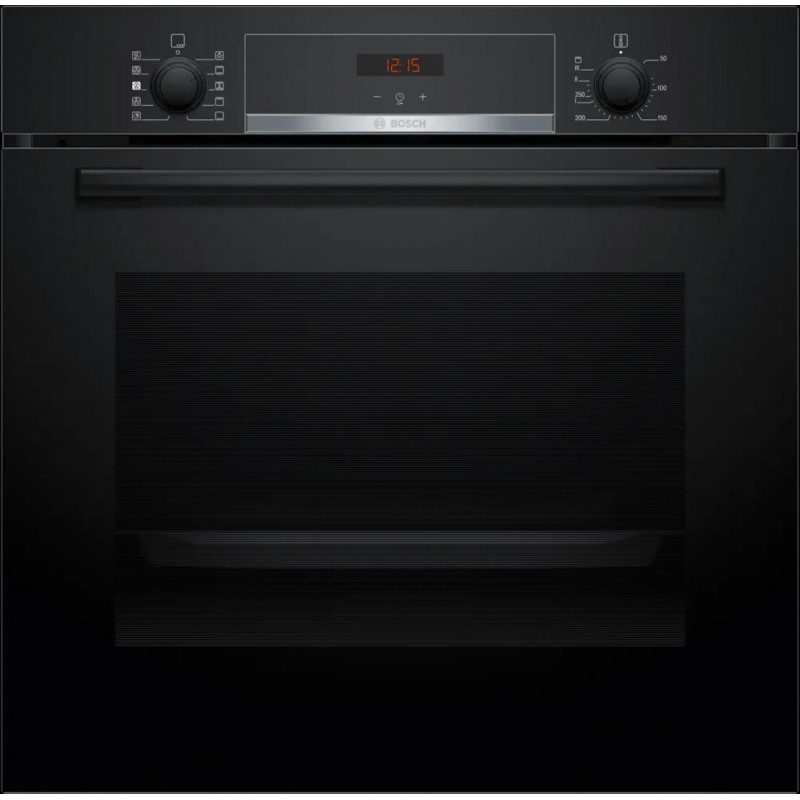 Bosch Serie 4 Vestavná trouba s přídavnou párou 60 x 60 cm černá HQA534BB3
