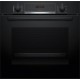 Bosch Serie 4 Vestavná trouba s přídavnou párou 60 x 60 cm černá HQA534BB3