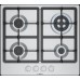 Bosch Serie 4 Plynová varná deska 60 cm nerez PGH6B5K90