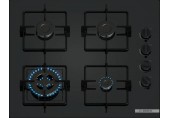 Bosch Serie 2 Plynová varná deska 60 cm tvrzené sklo, černá POH6B6K30