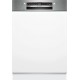Bosch Serie 6 Vestavná myčka nádobí 60 cm Broušená ocel SMI6ZCS10E