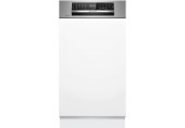 Bosch Serie 6, Vestavná myčka nádobí (45 cm), Broušená ocel SPI6EMS21E