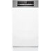 Bosch Serie 6, Vestavná myčka nádobí (45 cm), Broušená ocel SPI6EMS21E
