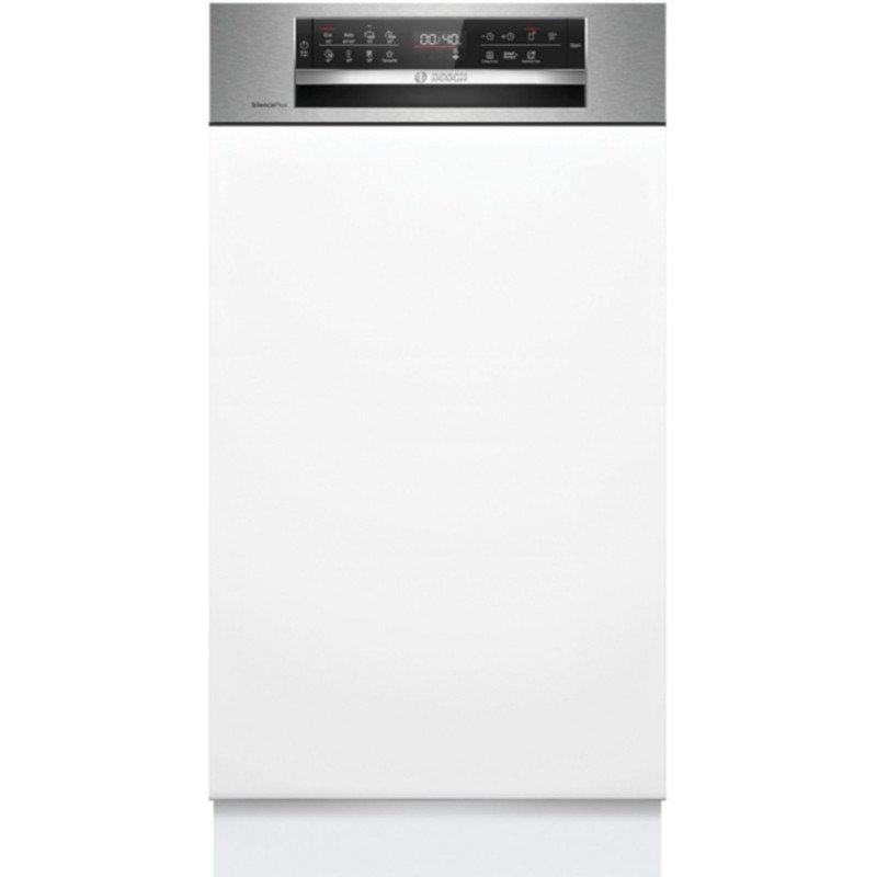 Bosch Serie 6, Vestavná myčka nádobí (45 cm), Broušená ocel SPI6EMS21E