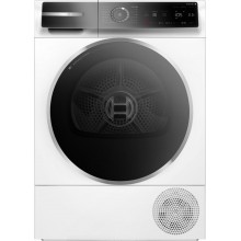 Bosch Serie 8, Sušička prádla s tepelným čerpadlem, 9 kg, bílá WQB246CNBY