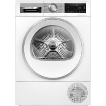 Bosch Serie 6, Sušička prádla s tepelným čerpadlem, 9 kg, bílá WQG24591BY
