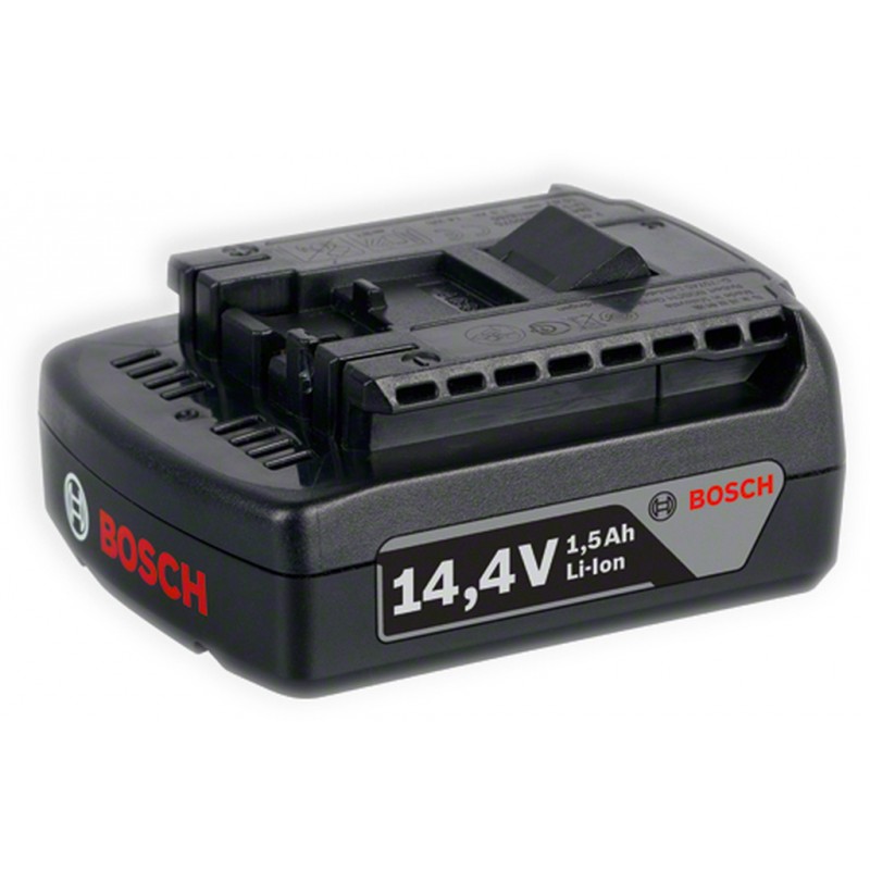 BOSCH GBA 14,4V 1,5 Ah M-A zásuvný akumulátor 2.607.336.800 BOSCH GBA 14,4V 1,5 Ah M-A zásuvný akumulátor 2.607.336.800
