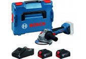BOSCH GWS 18V-8 PROFESSIONAL Akumulátorová hlová bruska, 2x 5,0 Ah, L-BOXX 136 06019N9003