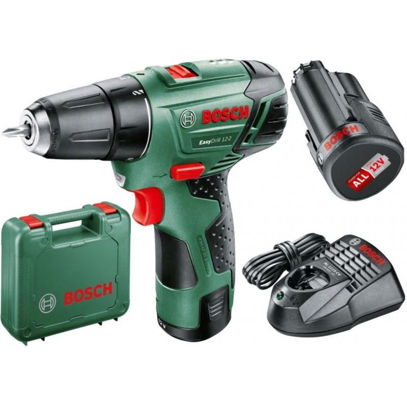BOSCH EasyDrill 12-2 akumulátorový vrtací šroubovák 060397290X BOSCH EasyDrill 12-2 akumulátorový vrtací šroubovák 060397290X
