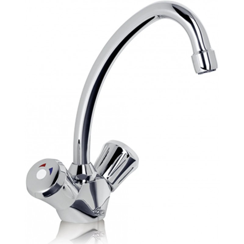 CLAGE SNT Stojánková kohoutková beztlaková baterie s raménkem 16 cm 1100-02100 CLAGE SNT Stojánková kohoutková beztlaková baterie s raménkem 16 cm 1100-02100