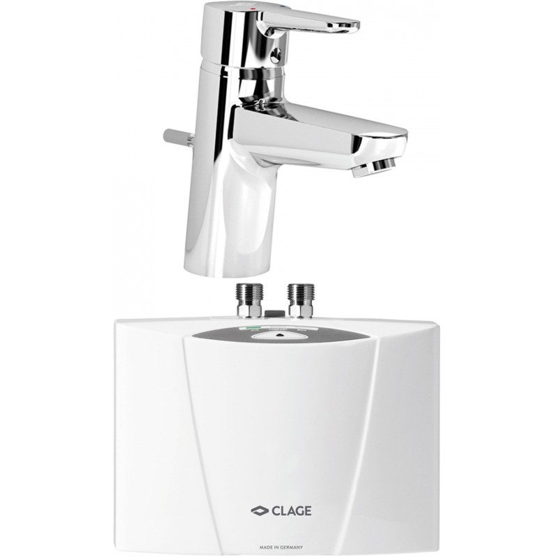 CLAGE MCX BLUE Malý průtokový ohřívač vody s hygienickou baterií 3,5 kW 230 V 1500-15133 CLAGE MCX BLUE Malý průtokový ohřívač vody s hygienickou baterií 3,5 kW 230 V 1500-15133