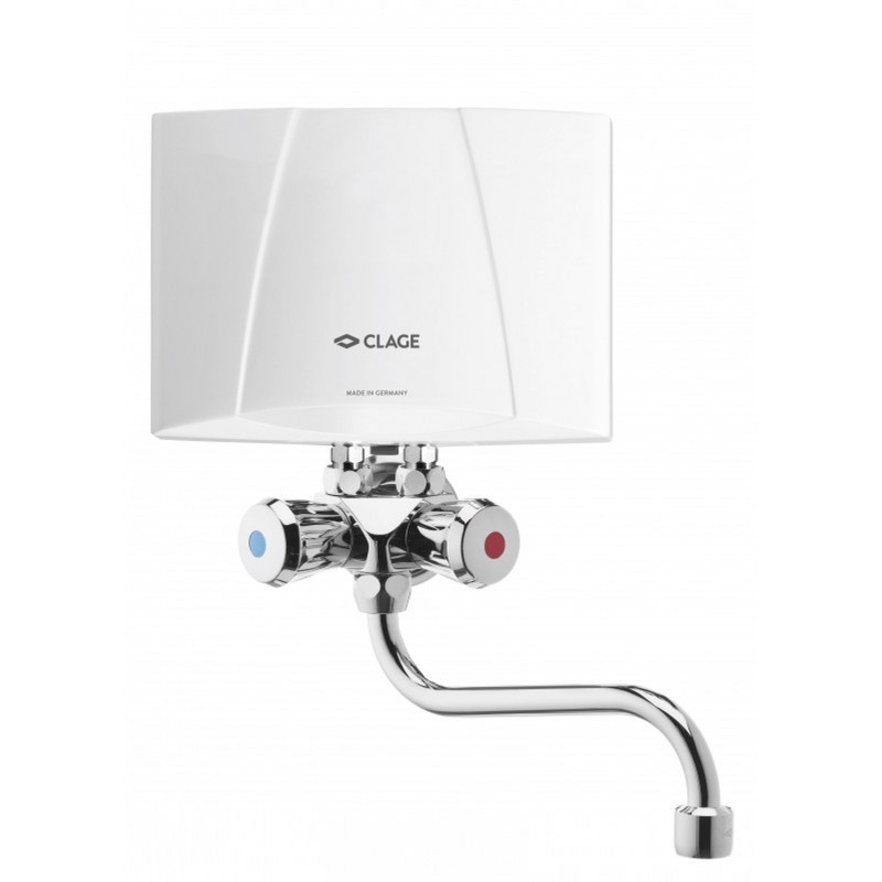 CLAGE M3 SMB Malý průtokový ohřívač vody 3,5 kW 230 V + kohoutková baterie 1500-17103 CLAGE M3 SMB Malý průtokový ohřívač vody 3,5 kW 230 V + kohoutková baterie 1500-17103