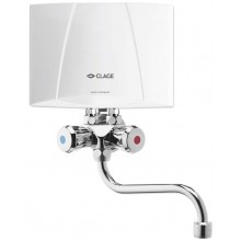 CLAGE M7 SMB Ohřívač vody 6,5kW/400V + kohoutková armatura 1500-17107