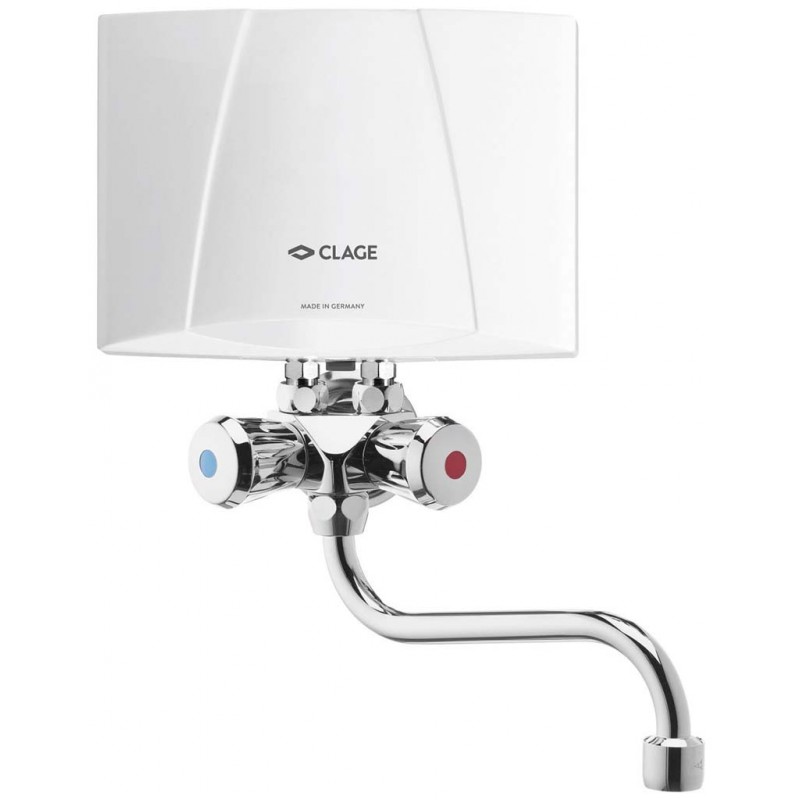 CLAGE M7 SMB Ohřívač vody 6,5kW/400V + kohoutková armatura 1500-17107
