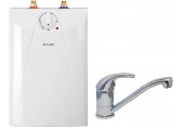 CLAGE S5-U+BUP Ohřívač vody se zásobníkem pod umyvadlo 2,0kW/230V, s ventilovou armaturou 4100-42056 DOPRODEJ