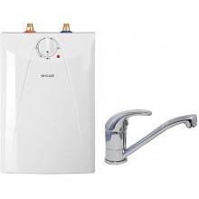 CLAGE S5-U+BUP Ohřívač vody se zásobníkem pod umyvadlo 2,0kW/230V, s ventilovou armaturou 4100-42056 DOPRODEJ