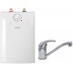 CLAGE S5-U+BUP Ohřívač vody se zásobníkem pod umyvadlo 2,0kW/230V, s ventilovou armaturou 4100-42056 DOPRODEJ