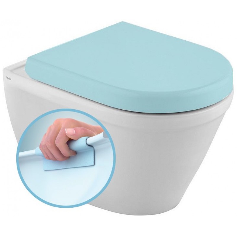 SAPHO CLAUDIA WC závěsné 35,5x52cm, RIMLESS 71125364