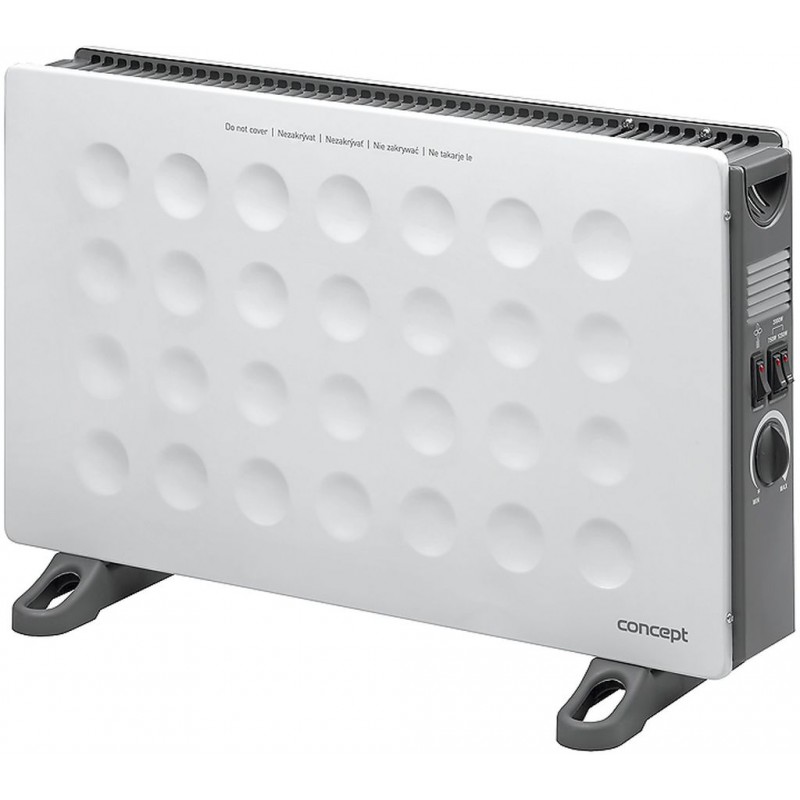 CONCEPT KS-3006 Konvektor 2000 W s turbem a montáží na zeď bílý ks3006 CONCEPT KS-3006 Konvektor 2000 W s turbem a montáží na zeď bílý ks3006