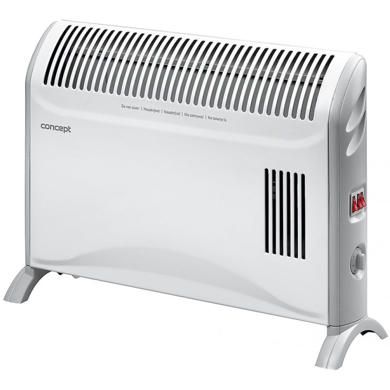 CONCEPT KS-3007 Konvektor 2000 W s turbem bílý ks3007