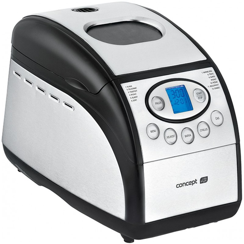CONCEPT PC-5060 Pekárna chleba nerezová 12 programů pc5060 CONCEPT PC-5060 Pekárna chleba nerezová 12 programů pc5060