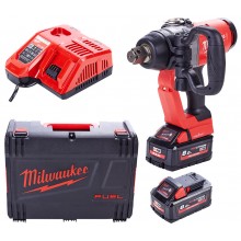 Milwaukee M18 ONEFHIWF1-802X Aku rázový utahovák (18V/2x8,0Ah) HD Box 4933459733